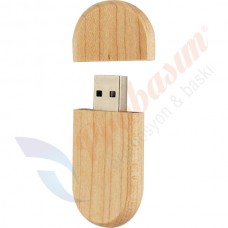 8192-32GB Ahşap USB Bellek