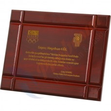 MDF-02 Ahşap Plaket